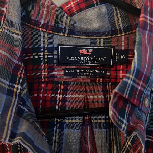Vineyard Vines Slim Fit Murray Shirt 100% Cotton - M - Picture 3 of 3